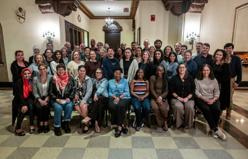 Group photo of MJC staff members